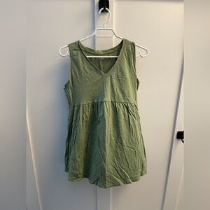 Old Navy Olive Green Tank Top maternity